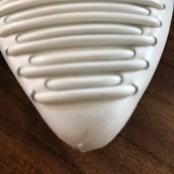 Tory Burch White Strappy Pointed Toe Flats - Picture 10 of 10